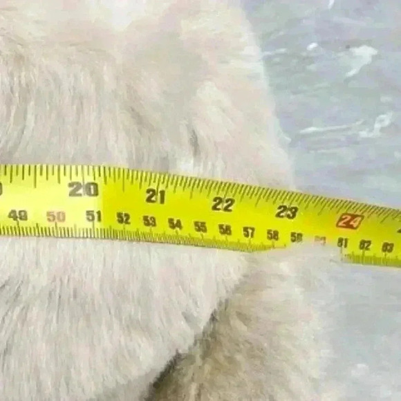 Dan Dee vintage Plush Bear White With Green‎ Overcoat - Picture 8 of 10